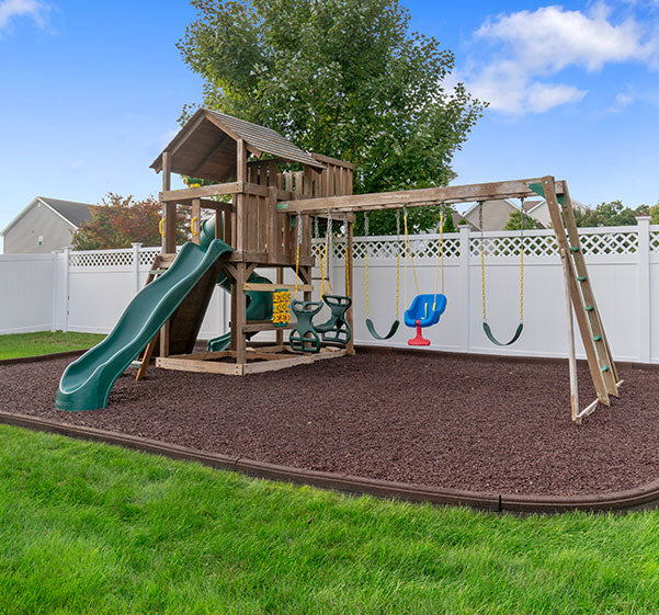 Playground Rubber Mulch | Cocoa Brown – Playsafer