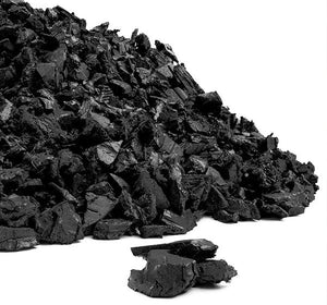 Playground Rubber Mulch | Painted Black